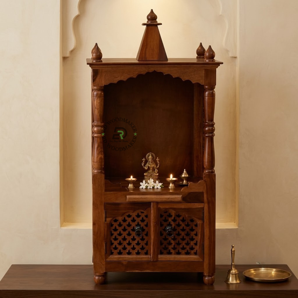 JALI STORAGE POOJA MANDIR