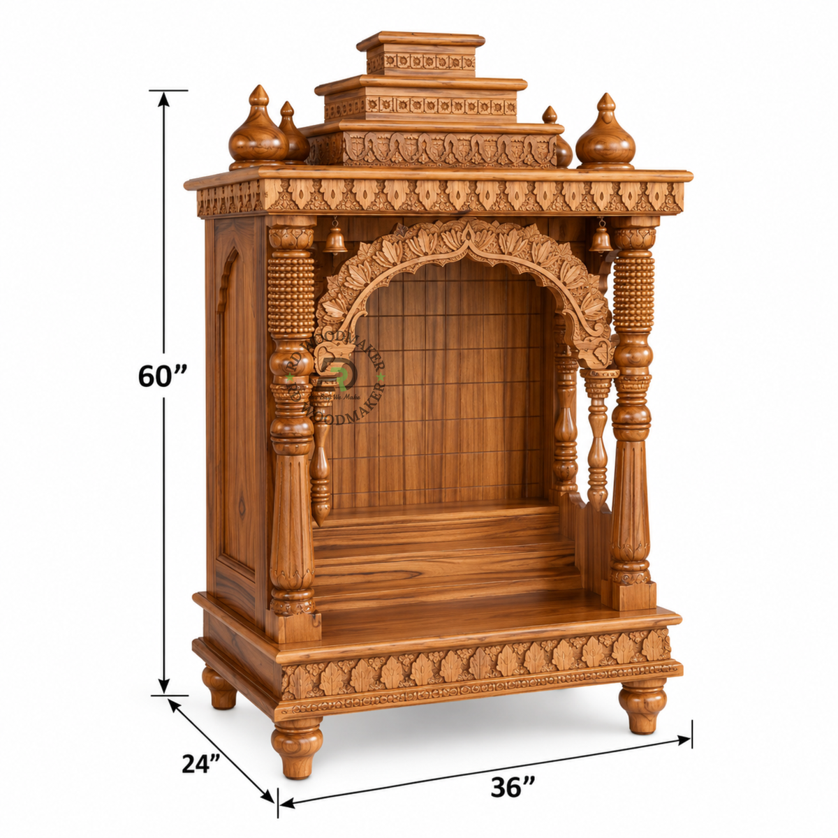 ROYAL CARVED POOJA MANDIR