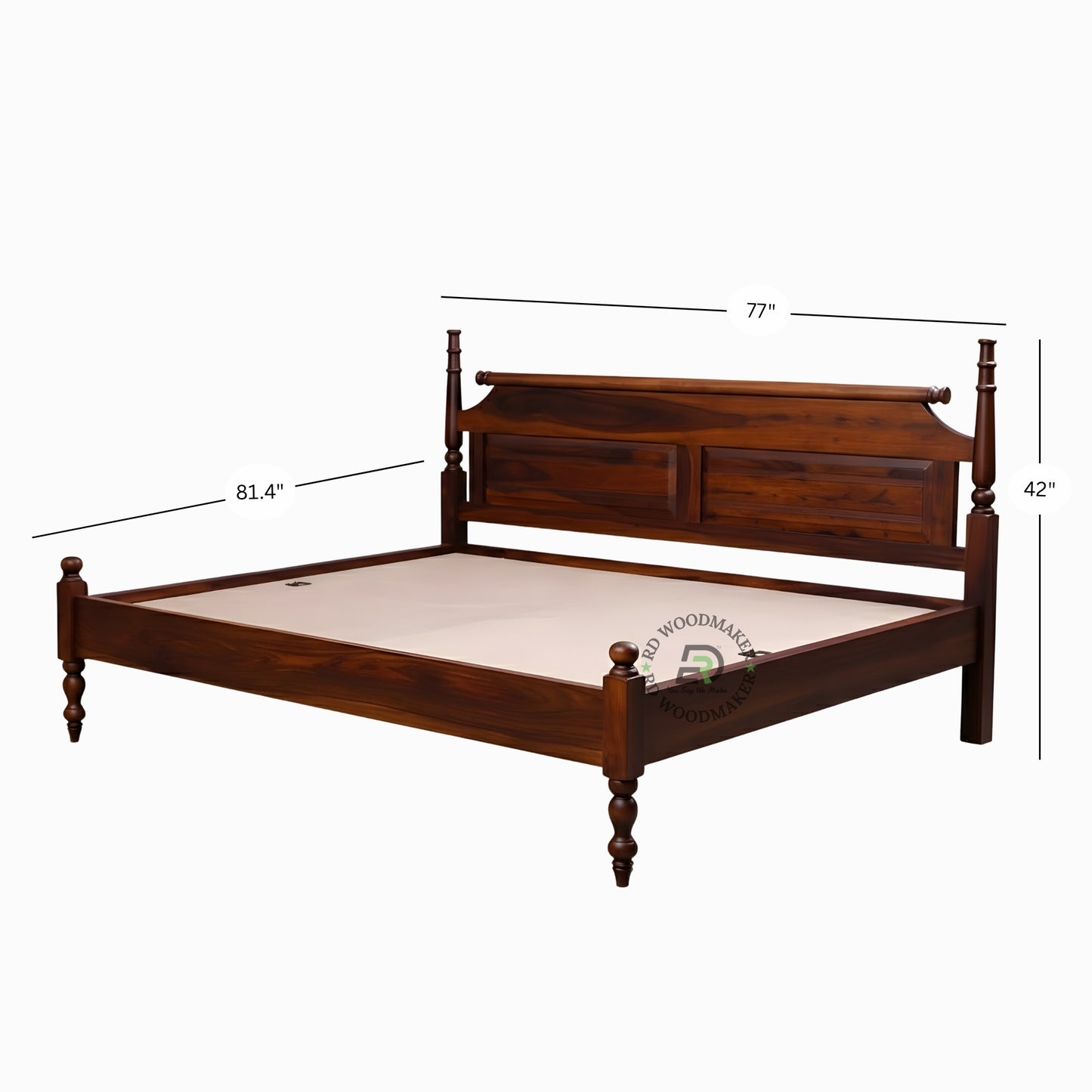 ROYAL HERITAGE WOODEN BED