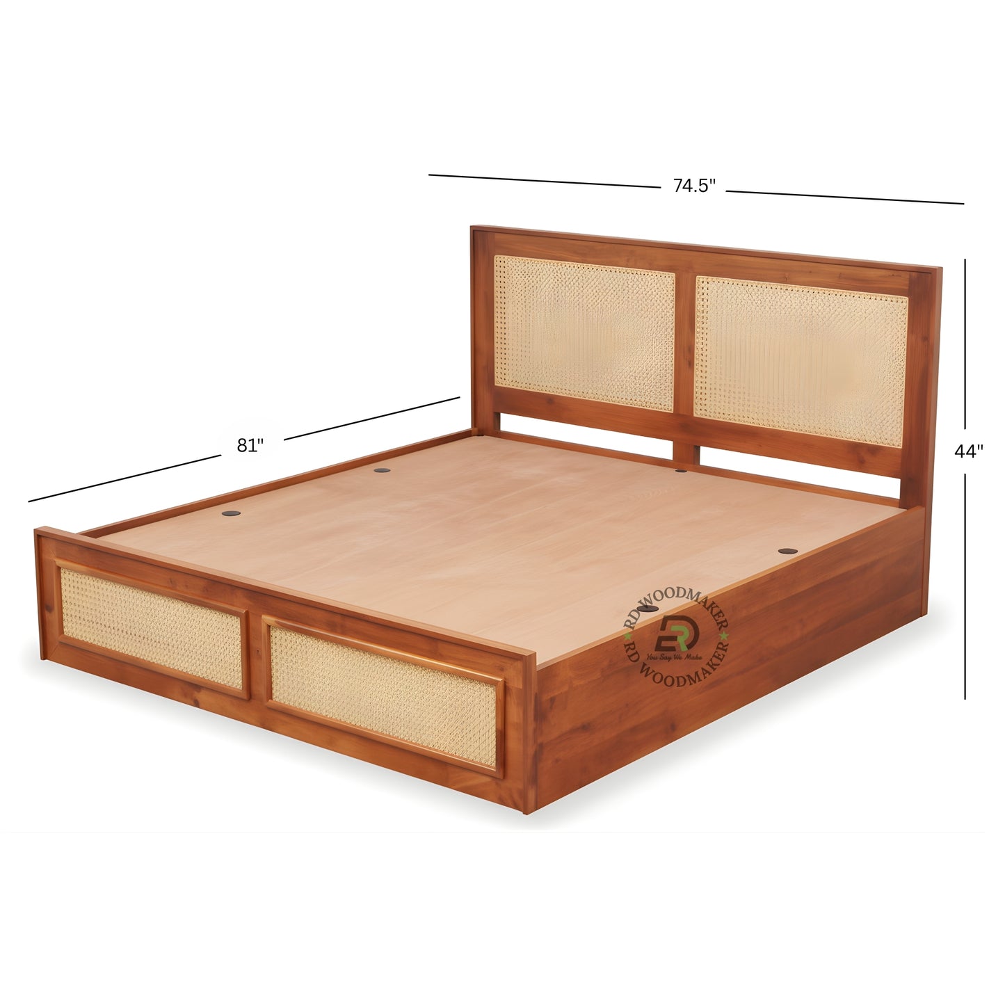 CANEWOOD HERITAGE STORAGE BED