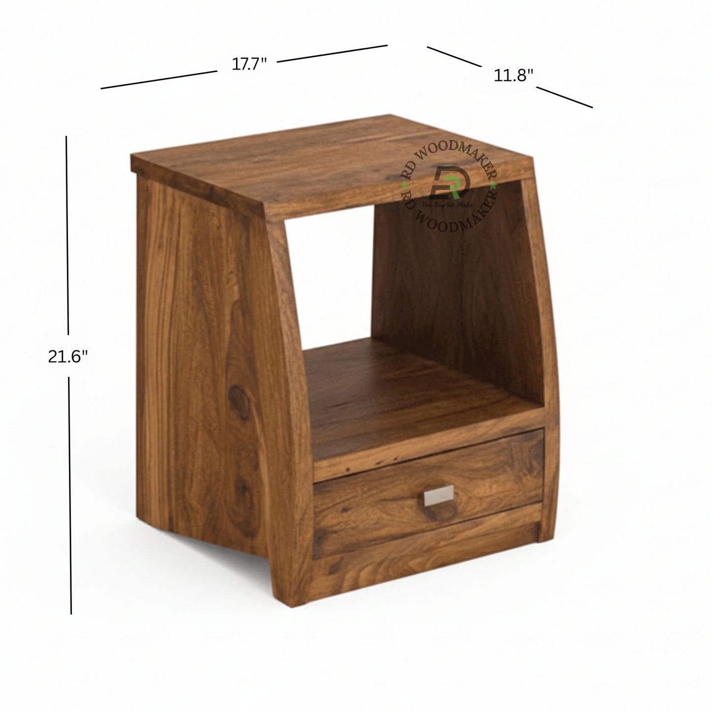 ANGLED A-FRAME BEDSIDE