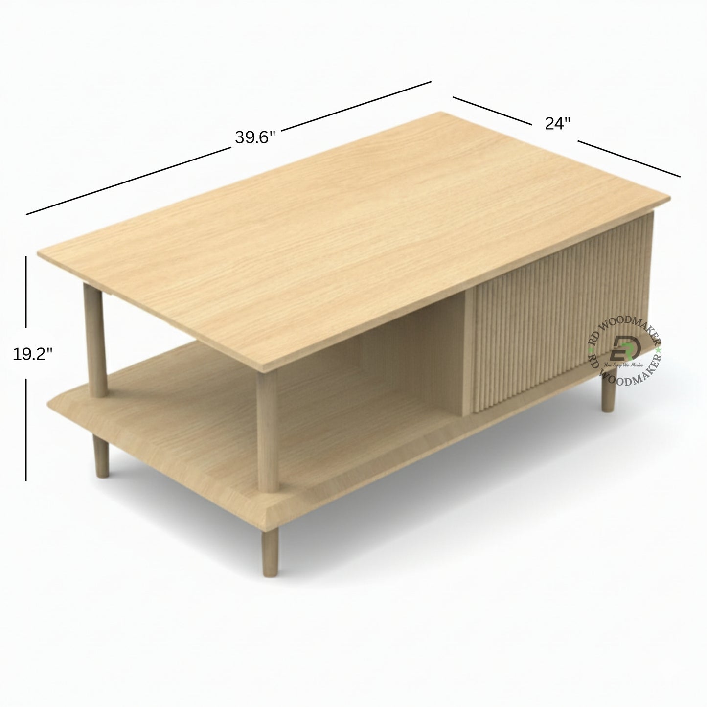 SCANDORA FLUTE COFFEE TABLE
