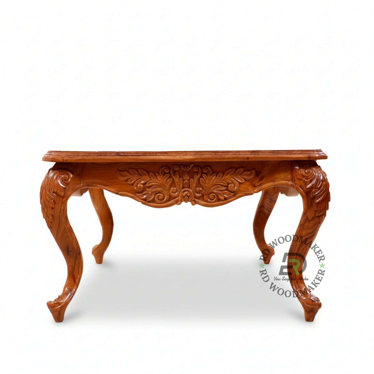 VINTAGE CARVED COFFEE TABLE