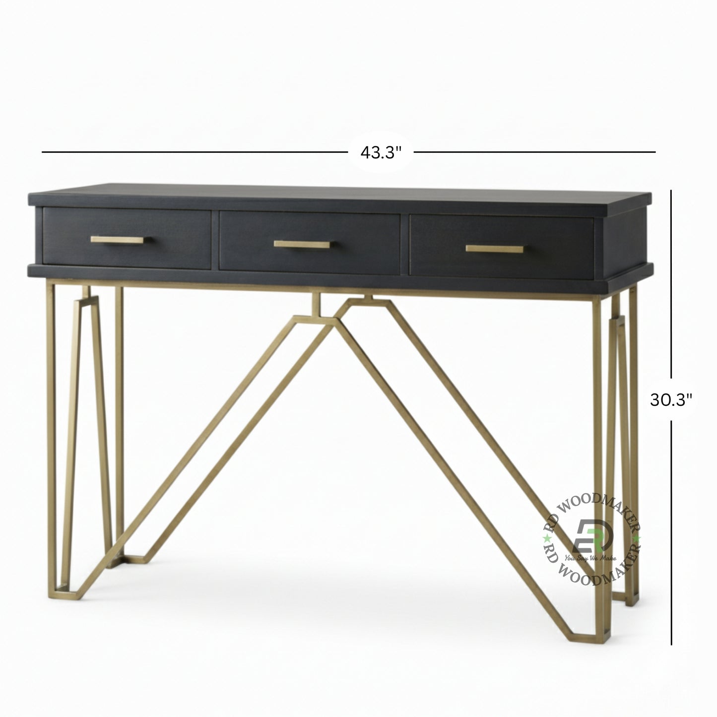 LUXORA METAL FRAME CONSOLE TABLE