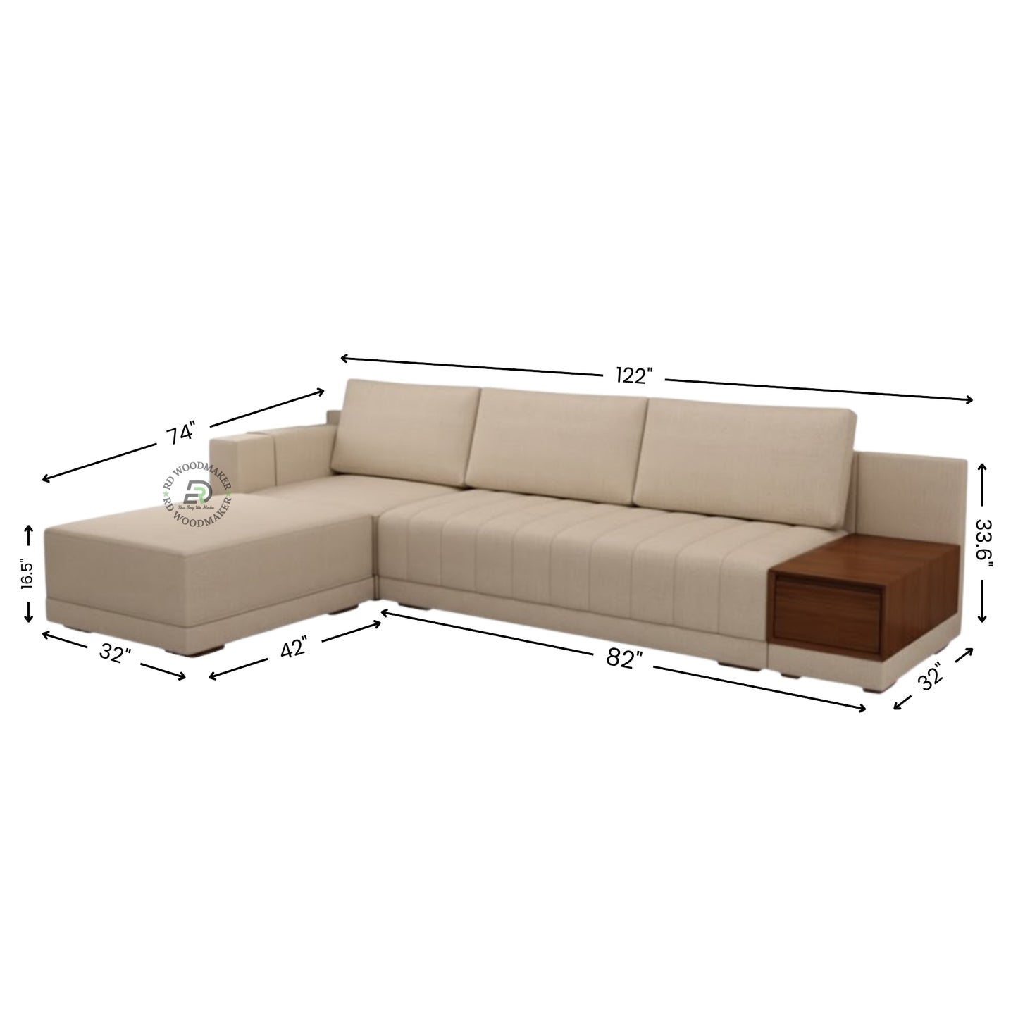 MODERN ACCENT ARMCHAIR SOFA WITH METAL FRAME
