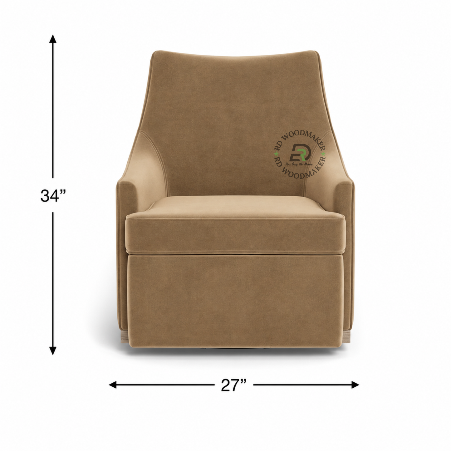 CONTEMPORARY COMFORT UPHOLSTERED ARMCHAIR SOFA
