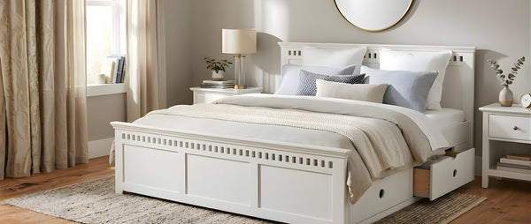 Modern Bedroom Design with Smart Storage Beds for Stylish Living