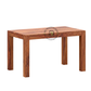 RUSTIC SOLID WOOD DINING TABLE & CLASSIC CHAIR SET