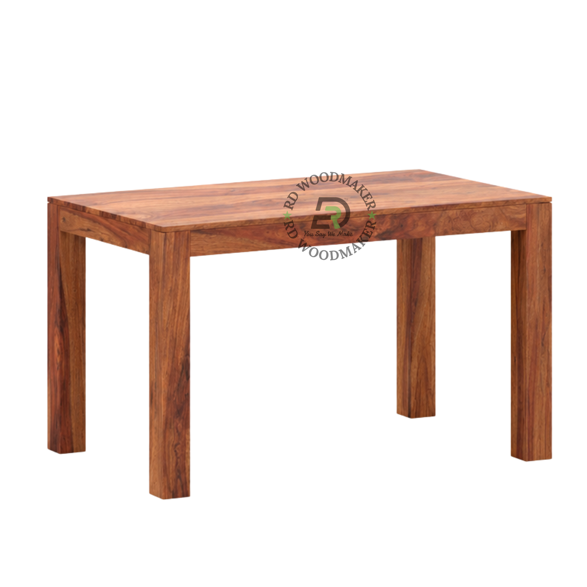 RUSTIC SOLID WOOD DINING TABLE & CLASSIC CHAIR SET