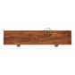 ORION SOLID WOOD BLOCK LEG DINING BENCH