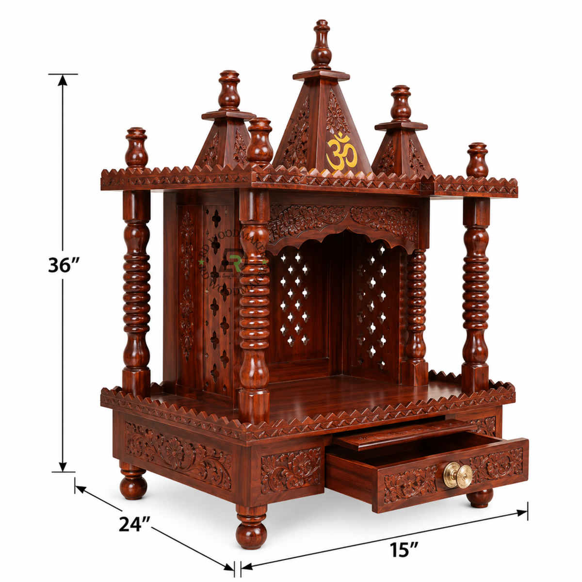 OM SHIKHAR WOODEN MANDIR