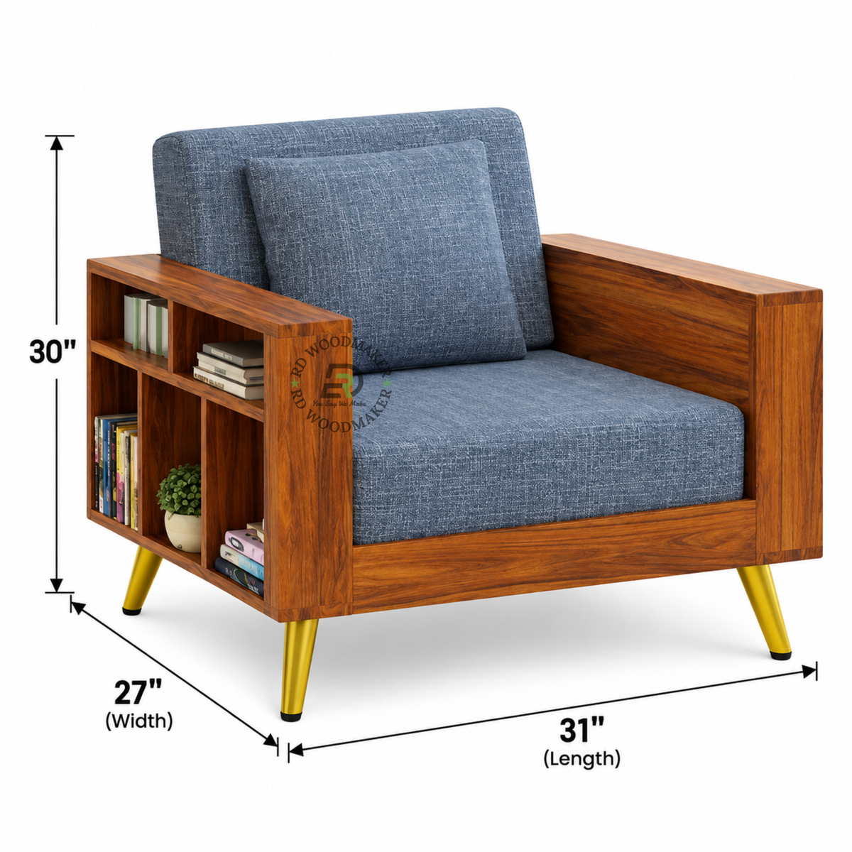 HAVEN STORAGE SINGLE SOFA CHAIR