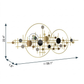 ASTRA GEOMETRIC GOLD METAL WALL DECOR
