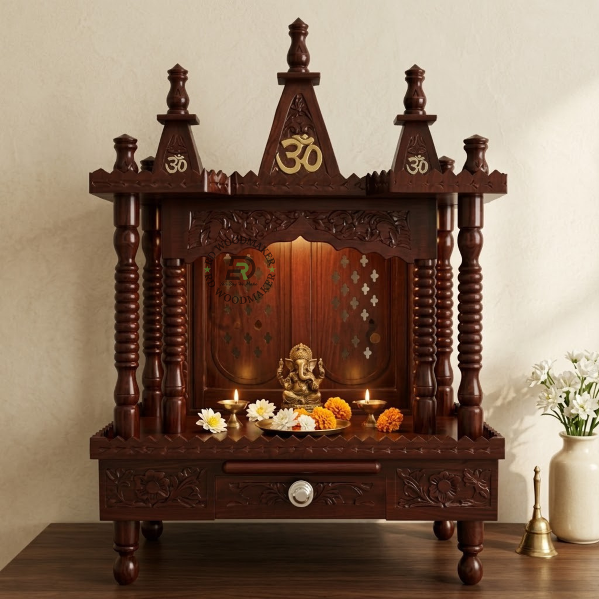 OM SHIKHAR WOODEN MANDIR