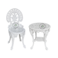 IVORY HERITAGE METAL BISTRO SET