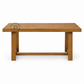 BRAMWELL SOLID WOOD TRESTLE TABLE