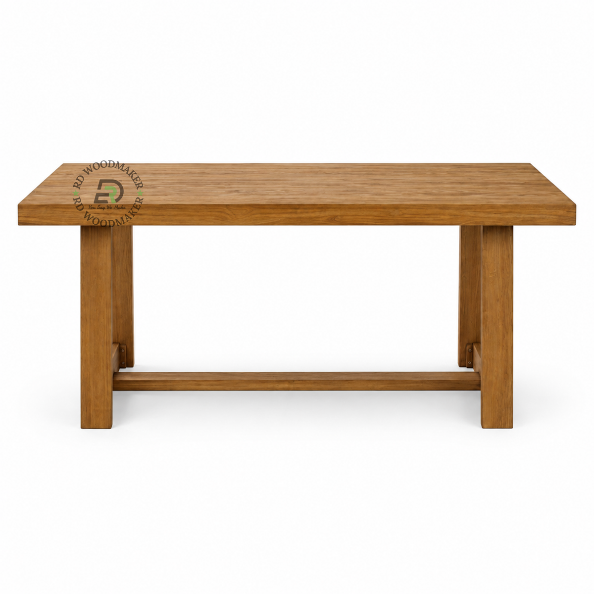 BRAMWELL SOLID WOOD TRESTLE TABLE