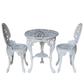 IVORY HERITAGE METAL BISTRO SET