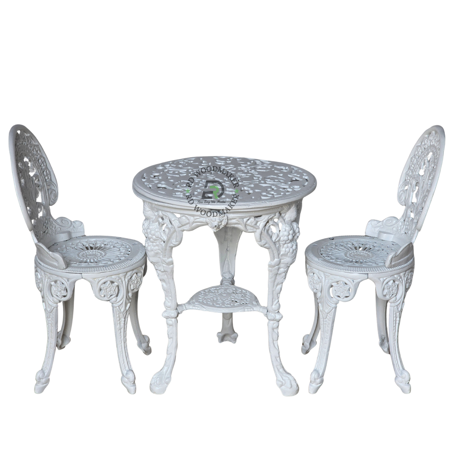 IVORY HERITAGE METAL BISTRO SET