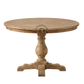 AURELIA CANE ACCENT CHAIR & ROUND DINING TABLE SET