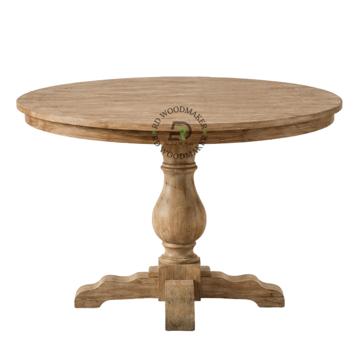 AURELIA CANE ACCENT CHAIR & ROUND DINING TABLE SET