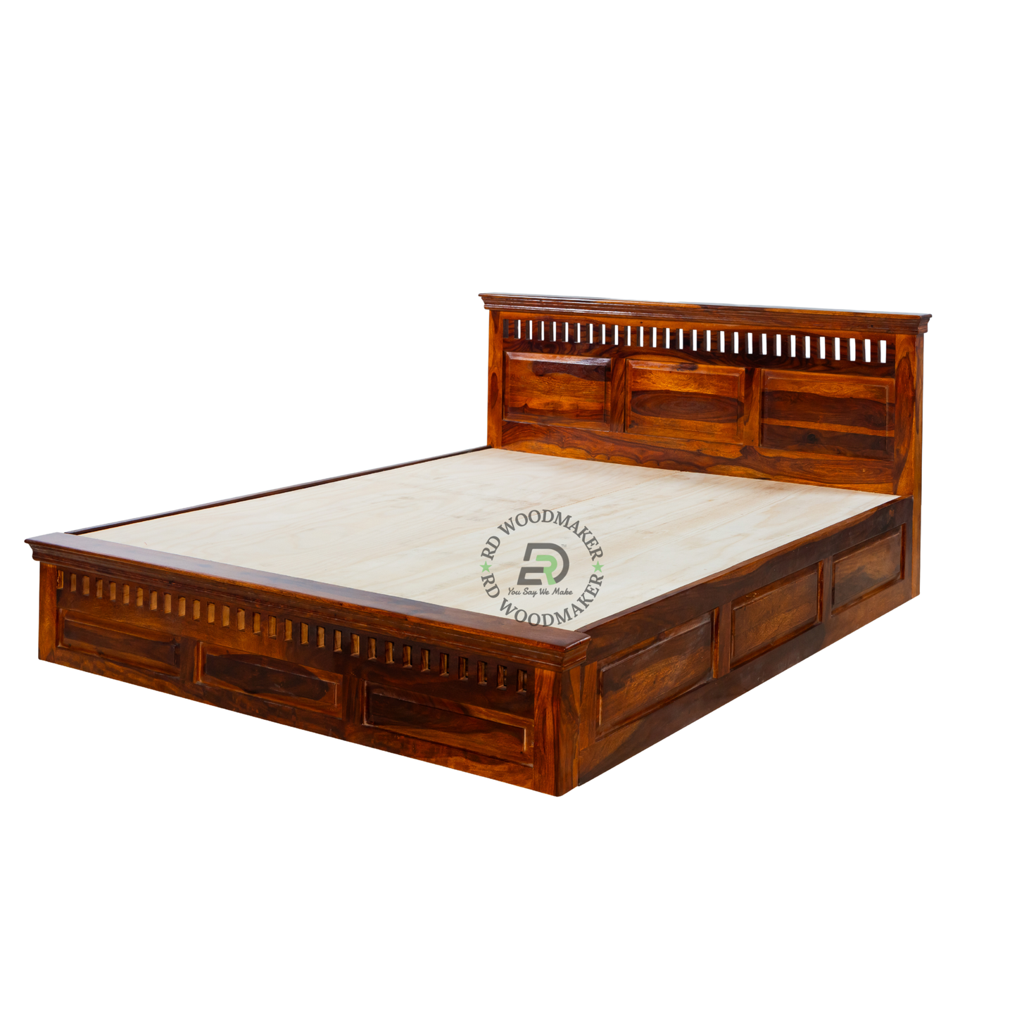 HERITAGE SOLID WOOD PANEL BED