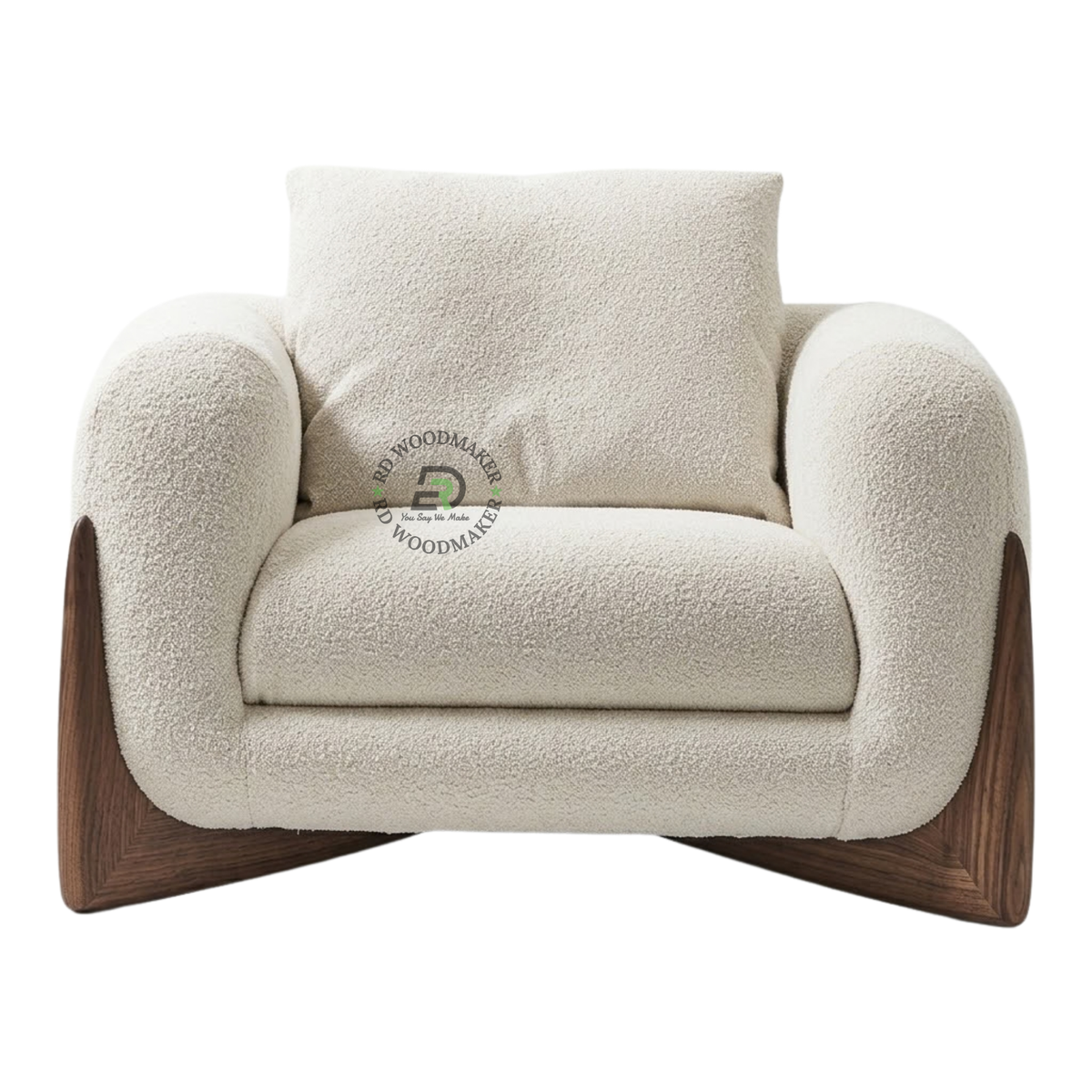 ELORA BOUCLÉ SINGLE SOFA CHAIR