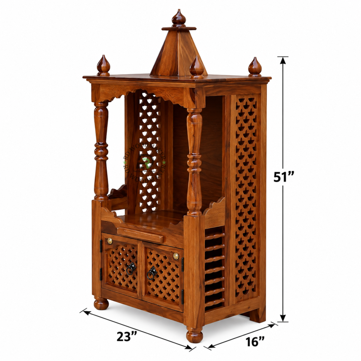 JALI STORAGE POOJA MANDIR