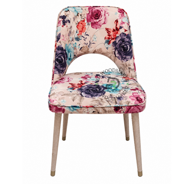 PREMIUM MULTICOLOUR FLORAL UPHOLSTERED DINING CHAIR