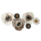 VERA BLOOM METAL FLOWER WALL DECOR
