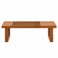 ARVEN SLATTED SOLID WOOD BENCH