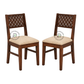 RAJASTHAN CARVED WOOD DINING TABLE & CHAIR SET