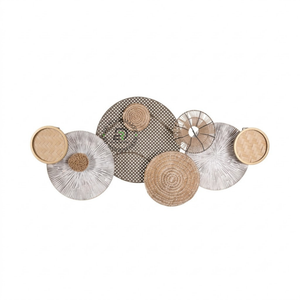 AURA WOVEN CIRCLE WALL ART