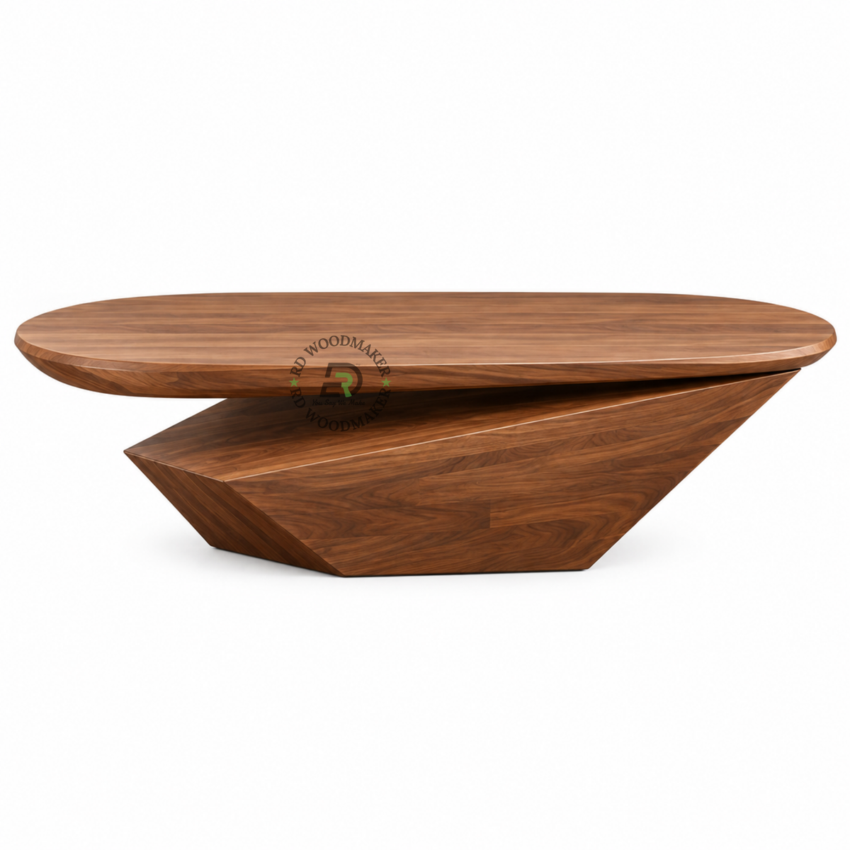 VAYNE SCULPTURAL SOLID WOOD TABLE