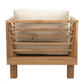 ARLO SOLID WOOD SINGLE SOFA CHAIR