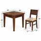 RAJASTHAN CARVED WOOD DINING TABLE & CHAIR SET