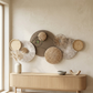 AURA WOVEN CIRCLE WALL ART