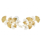 GINKGO GOLDEN LEAF WALL DECOR