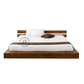 MODERN LOW PLATFORM SOLID WOOD BED