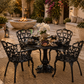 NOIR VICTORIAN METAL BISTRO SET