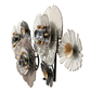VERA BLOOM METAL FLOWER WALL DECOR