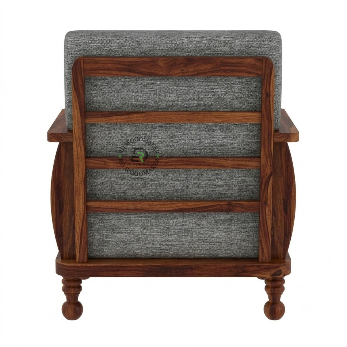 RIVAA CLASSIC SOLID WOOD SINGLE SOFA CHAIR