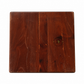 RIVEN SQUARE SOLID WOOD BAR STOOL