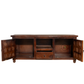 HANDCRAFTED CERAMIC TILE SOLID WOOD SIDEBOARD