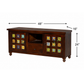 HANDCRAFTED CERAMIC TILE SOLID WOOD SIDEBOARD