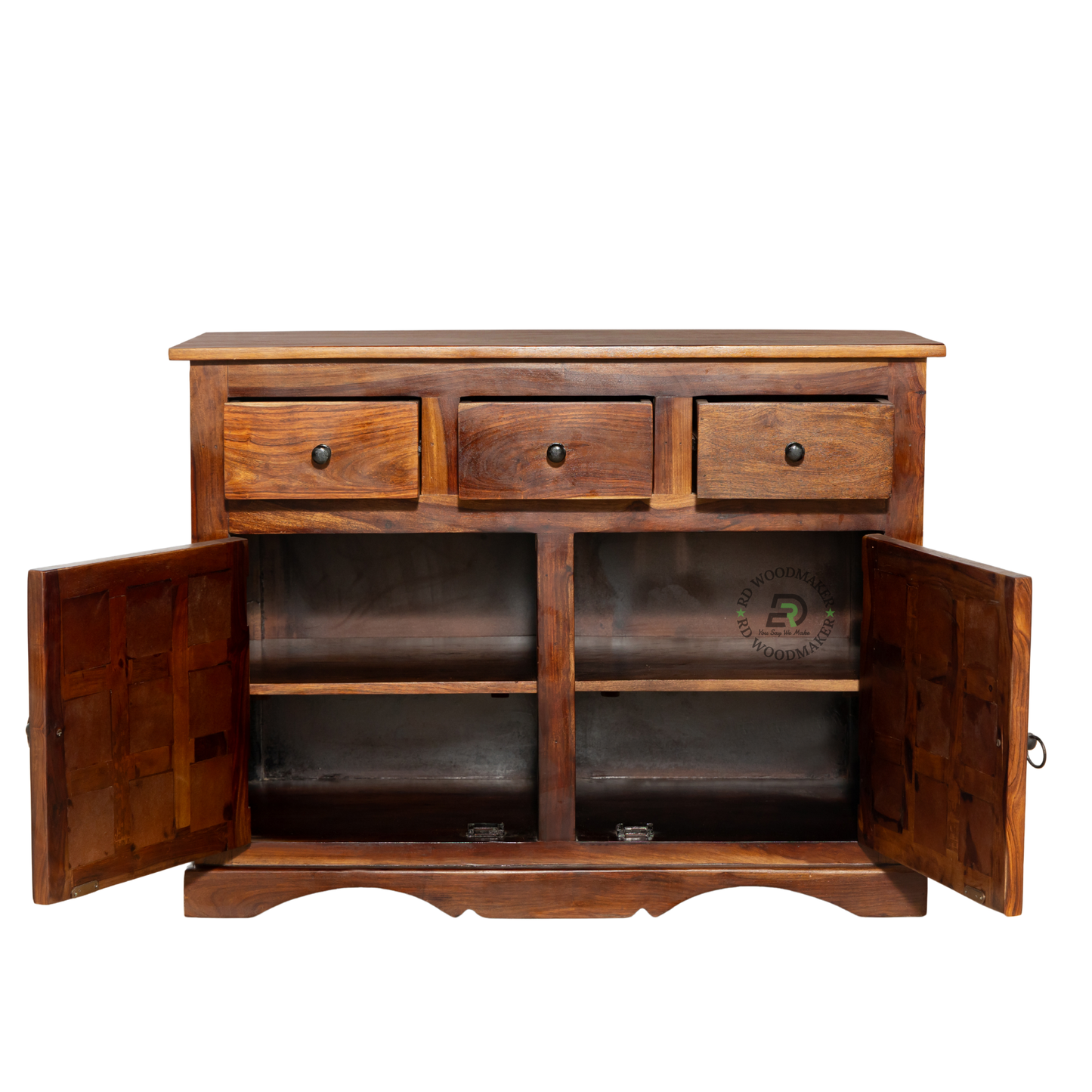 HERITAGE SOLID WOOD CERAMIC TILE SIDEBOARD