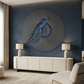 ROYAL PEACOCK METALLIC WALL ART