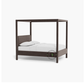 MODERN UPHOLSTERED CANOPY BED
