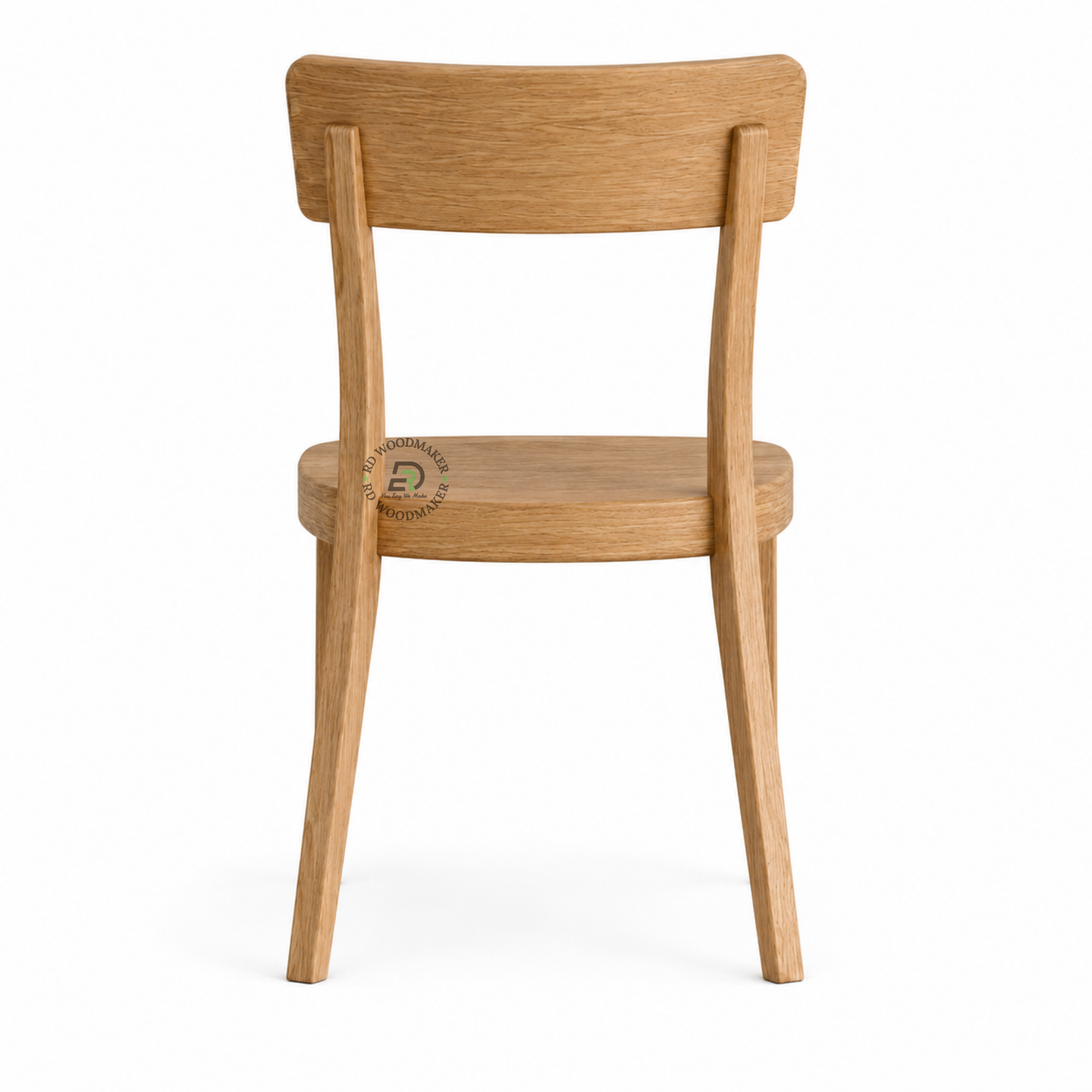 PREMIUM MINIMAL SOLID WOOD DINING CHAIR WITH NATURAL FINISH