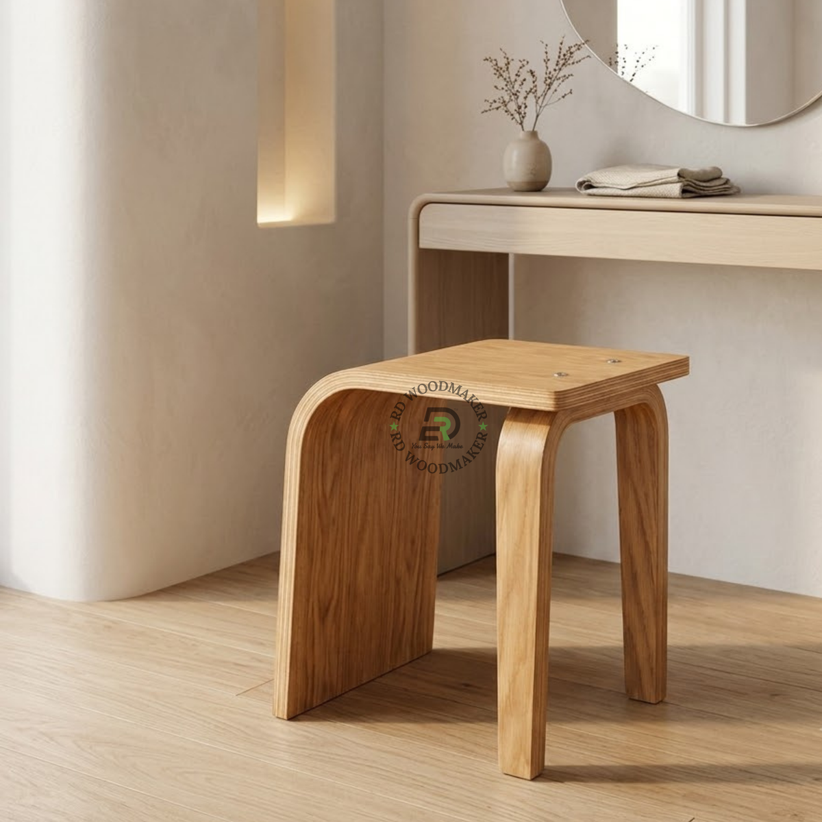 NORDEN BENTWOOD PLYWOOD STOOL